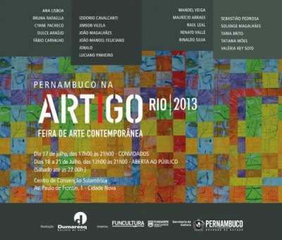 Dumaresq Galeria - Pernambuco na Artigo Rio - Dulce Araújo