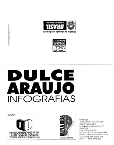 Dulce Araújo - Exposição Fundação Joaquim Nabuco