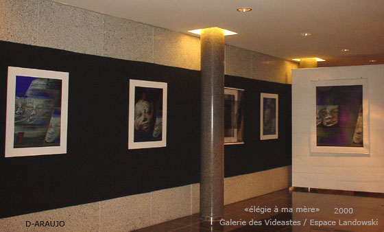 Exposição “Elégie à ma mère”, da artista digital Dulce Araújo